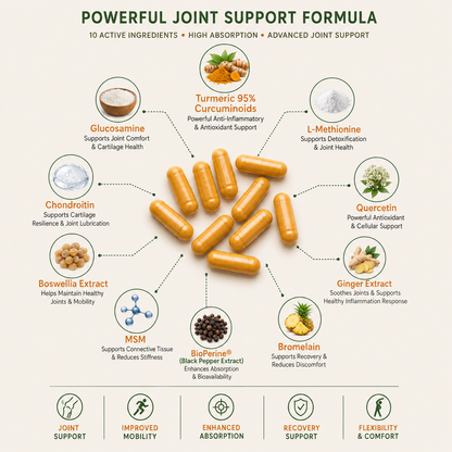 Active Root Turmeric Curcumin 95 Joint Complex