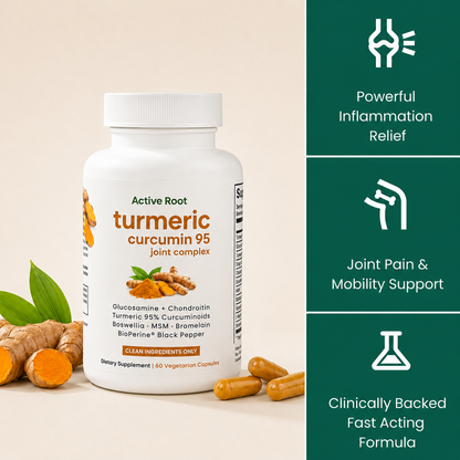 Active Root Turmeric Curcumin 95 Joint Complex